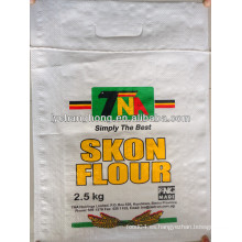 Paquete promocional PP tejido bolsa de embalaje de 50 kg